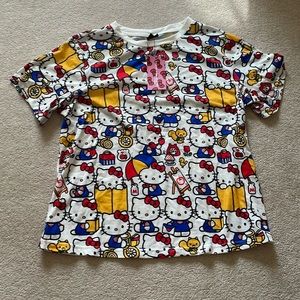 Hello kitty shein collab shirt